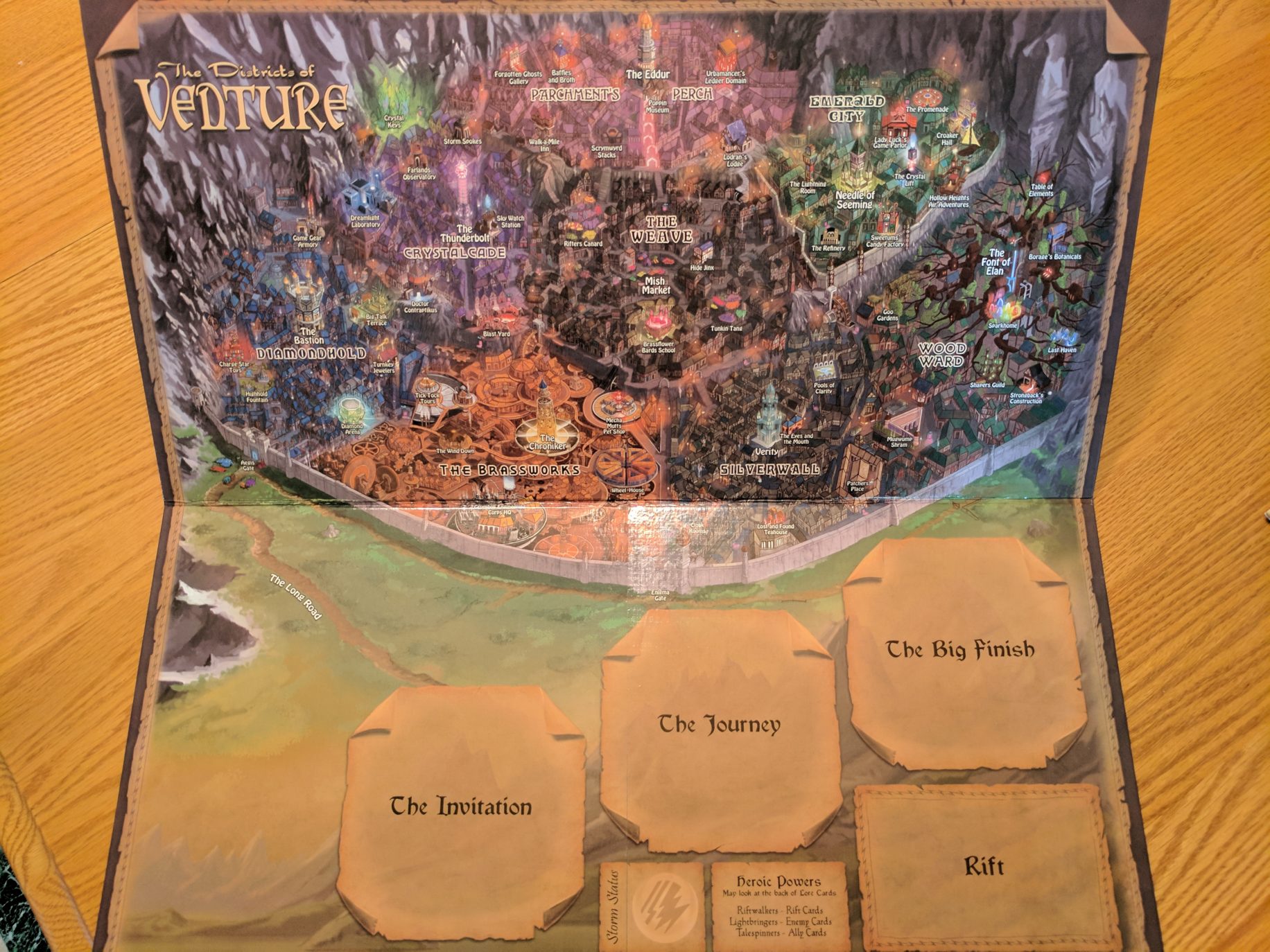 Storm Hollow Tales of a New Age Map of Venture