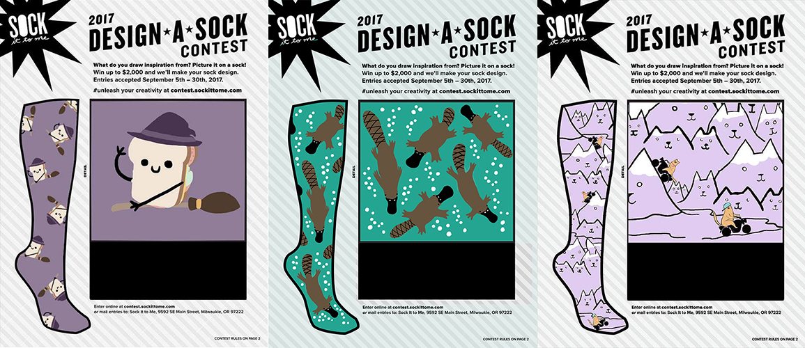 design a sock entries