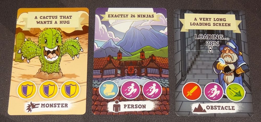 5-Minute Dungeon cards