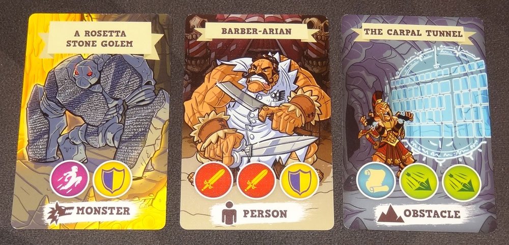 5-Minute Dungeon door cards