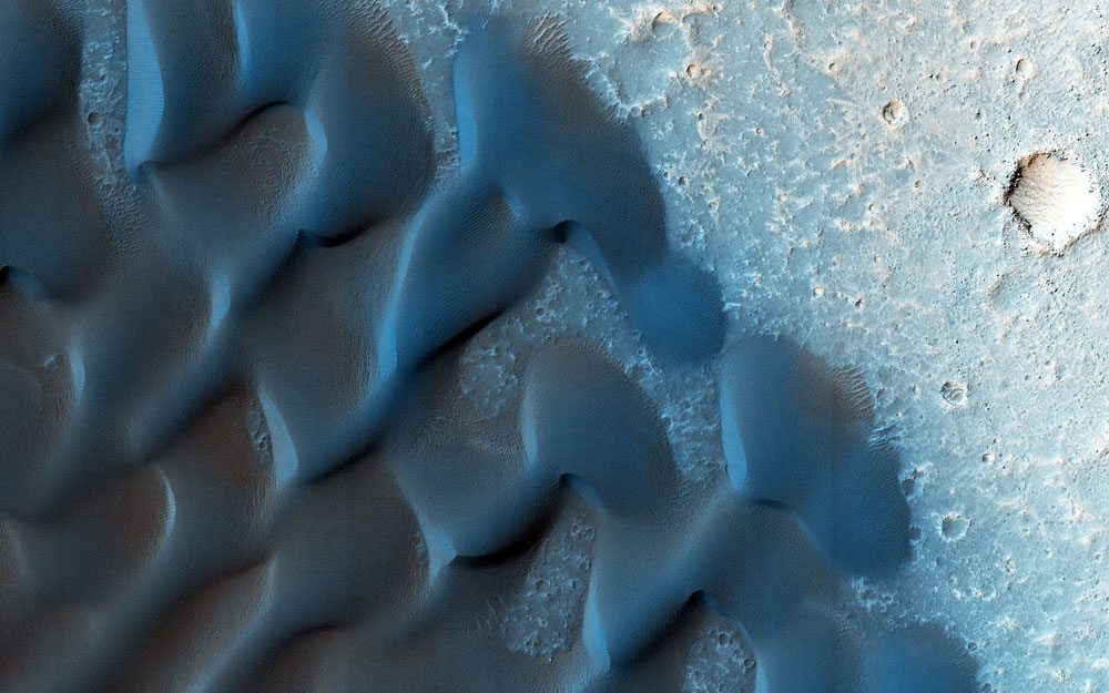 Mars dunes from The Planets