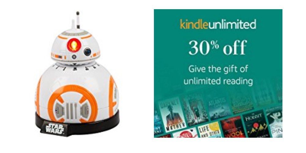 Geek Daily Deals 122317 BB8 kitchen timer kindle unlimited
