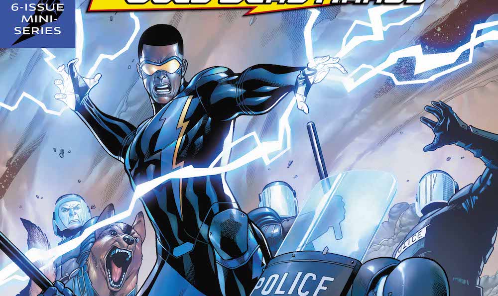 Black Lightning Cold Dead Hands #2, young Jefferson Pierce