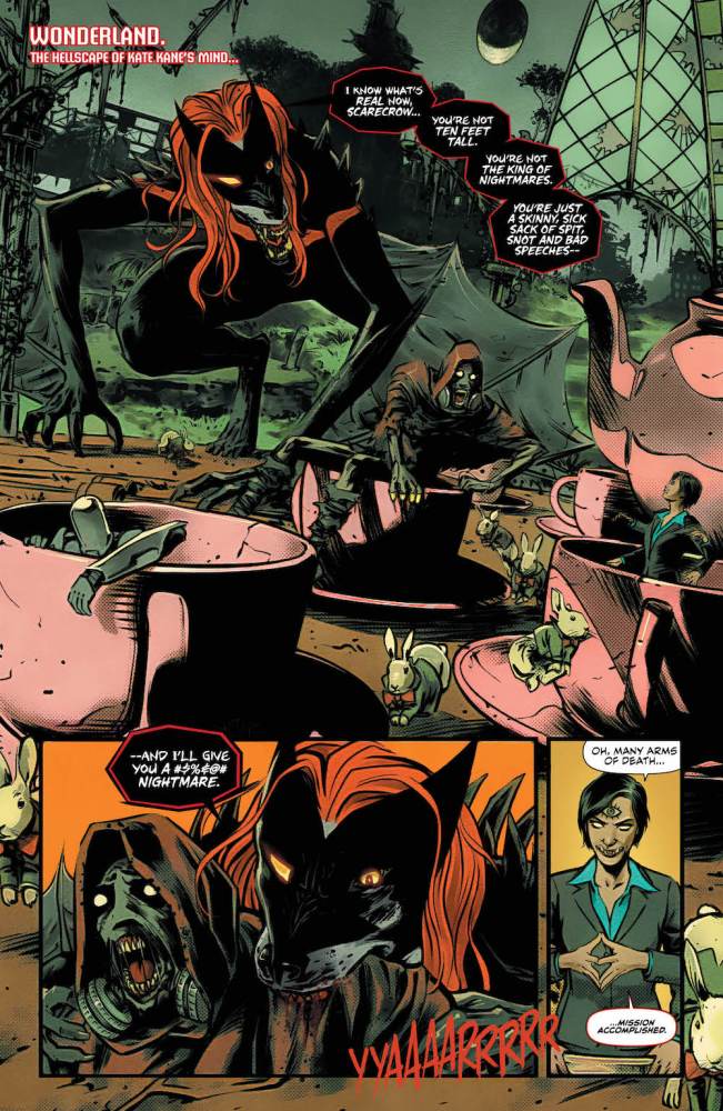 Batwoman #10 page 1 Scarecrow