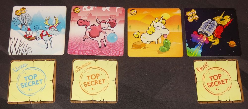 Kill the Unicorns scheme cards