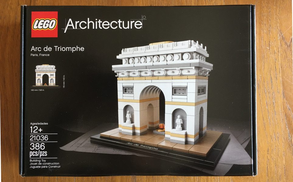 hybrid Langt væk Eventyrer LEGO Architecture's Arc de Triomphe - GeekDad
