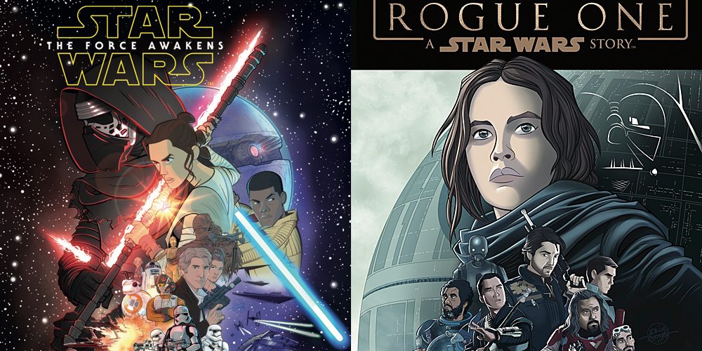 Star Wars Graphic Novel Covers, Images: IDW Publishing