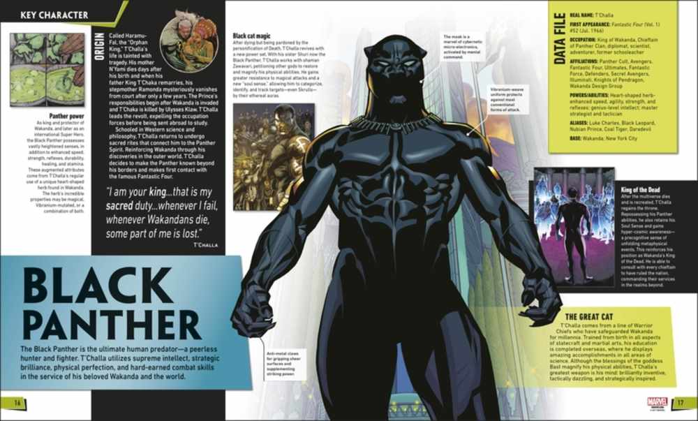 Black Panther Double Page Spread