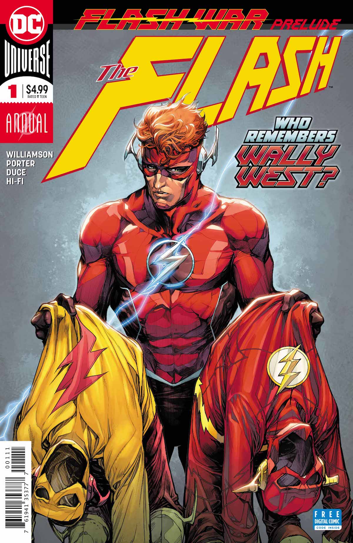 Review The Flash Annual 1 Barry, Wally & Wally GeekDad