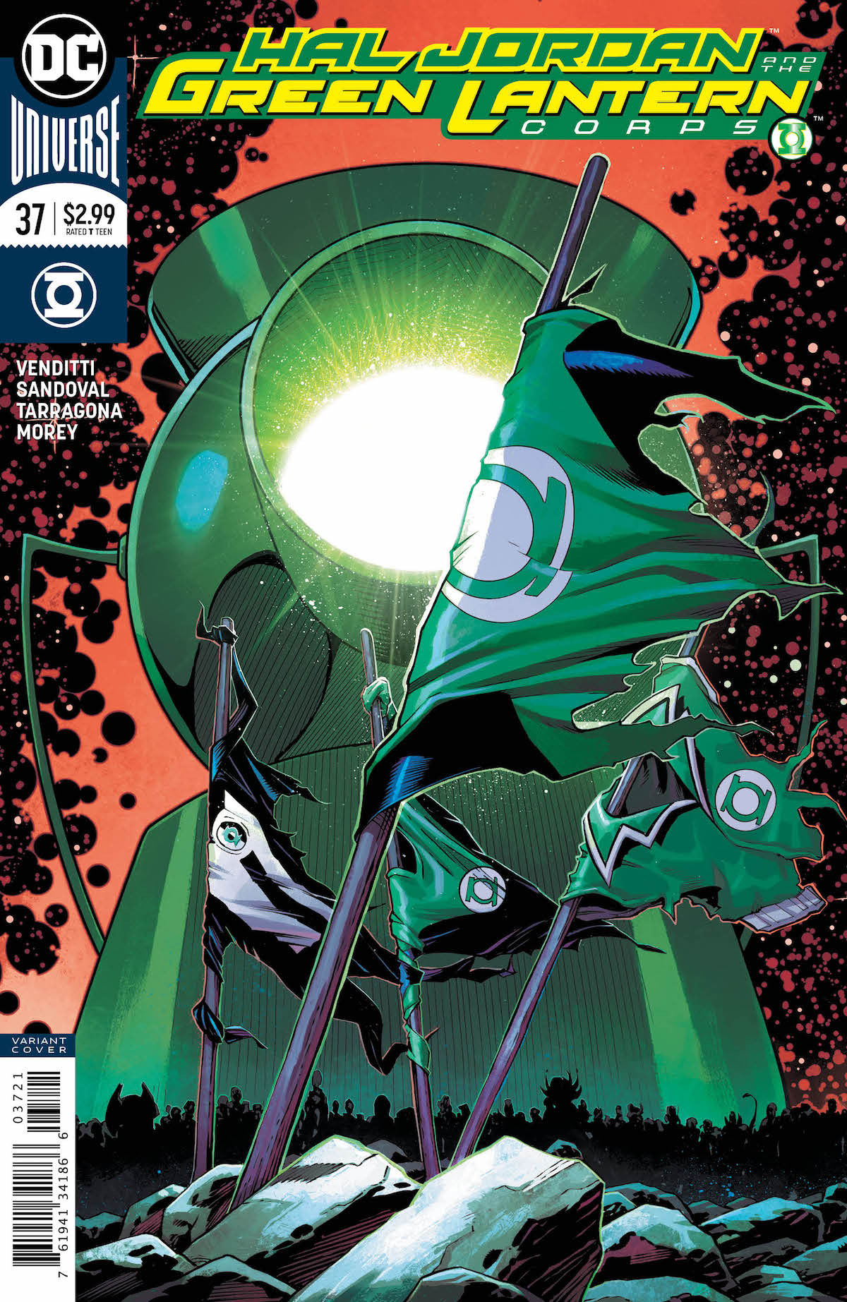 Hal Jordan and the Green Lantern Corps #37 variant cover