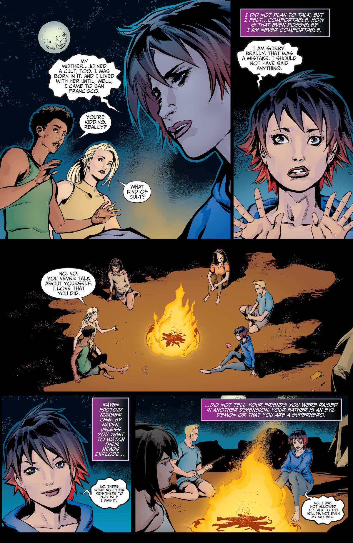 Raven Daughter of Darkness #1 page 5