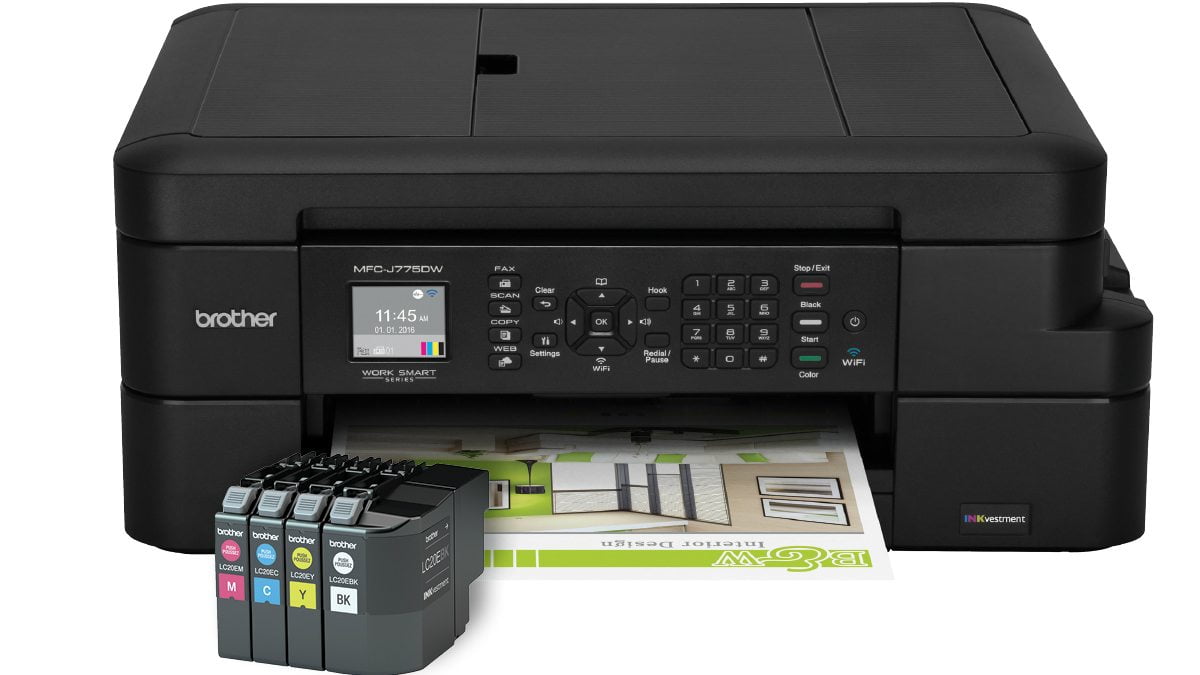Brother MFC-J775dw All-in-One Inkjet Printer Glamour Shot