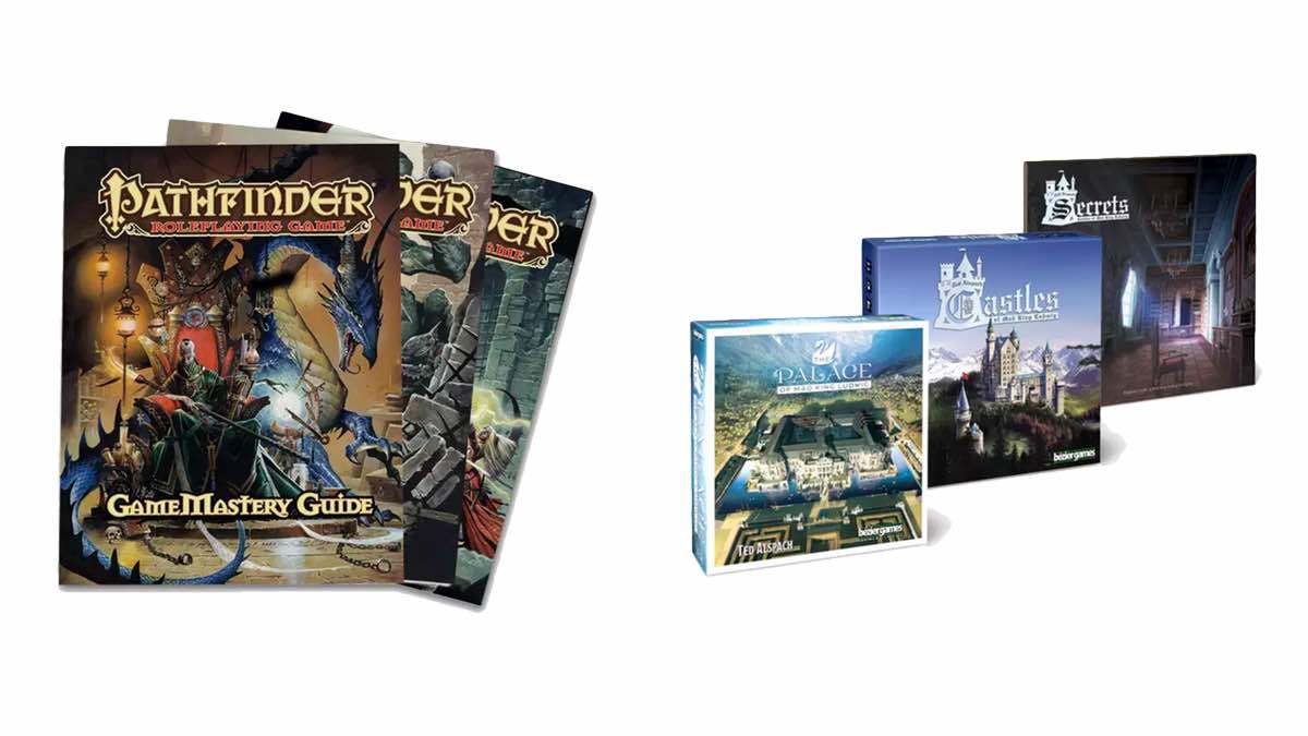 Geek Daily Deals 021018 pathfinder rulebook bundle king ludwig tabletop games