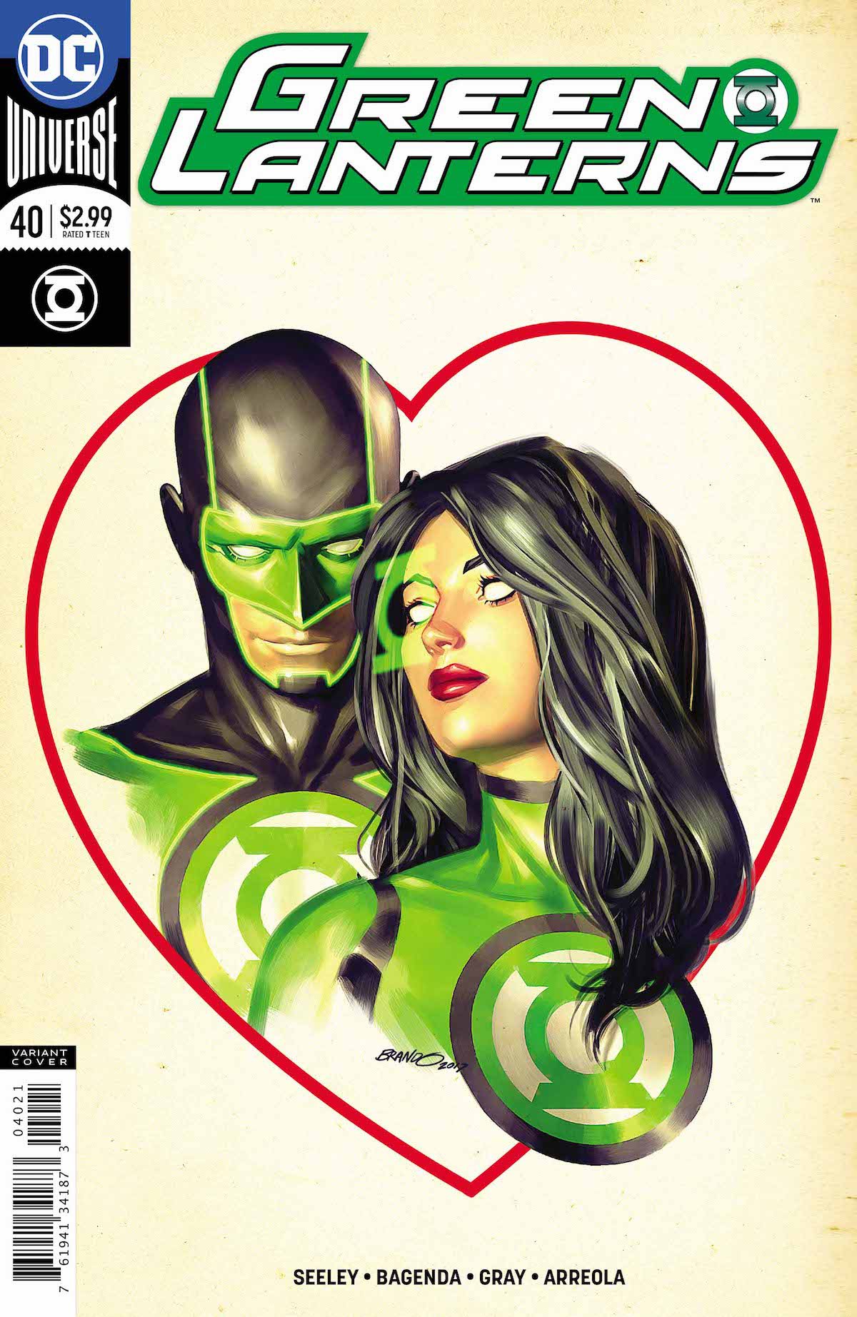 Green Lanterns #40 variant cover