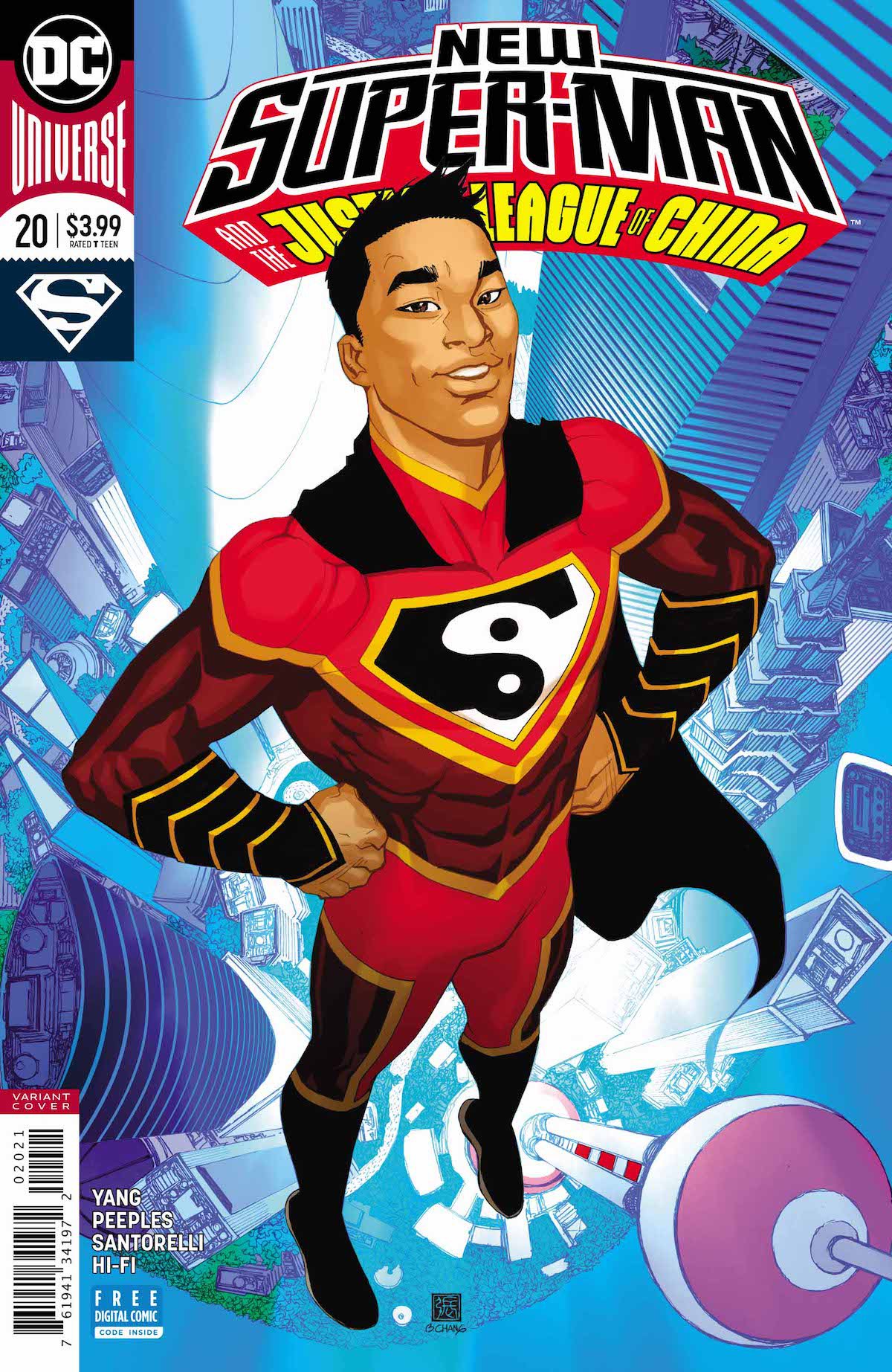 New Super-Man and the Justice League of China #20