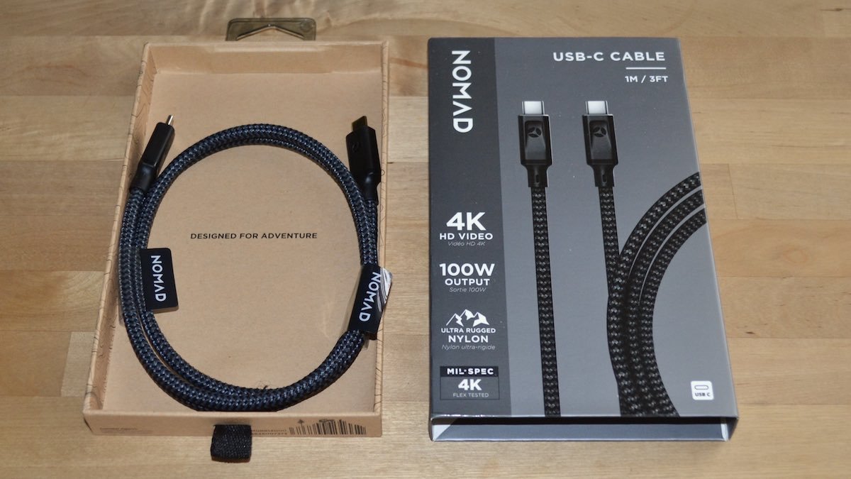 Nomad USB-C cable review