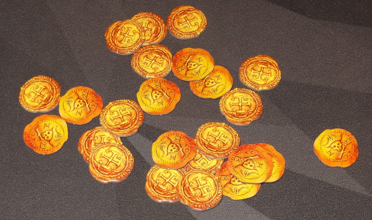 Pirate 21 coins