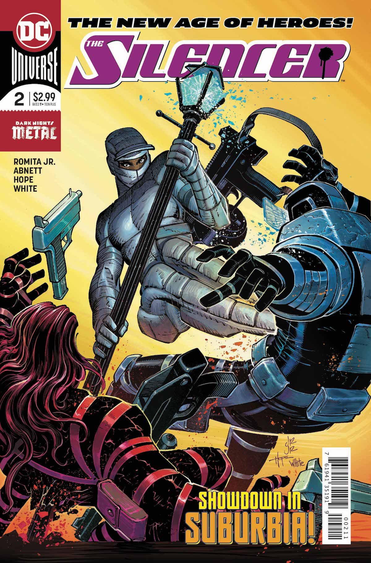 The Silencer #2 cover