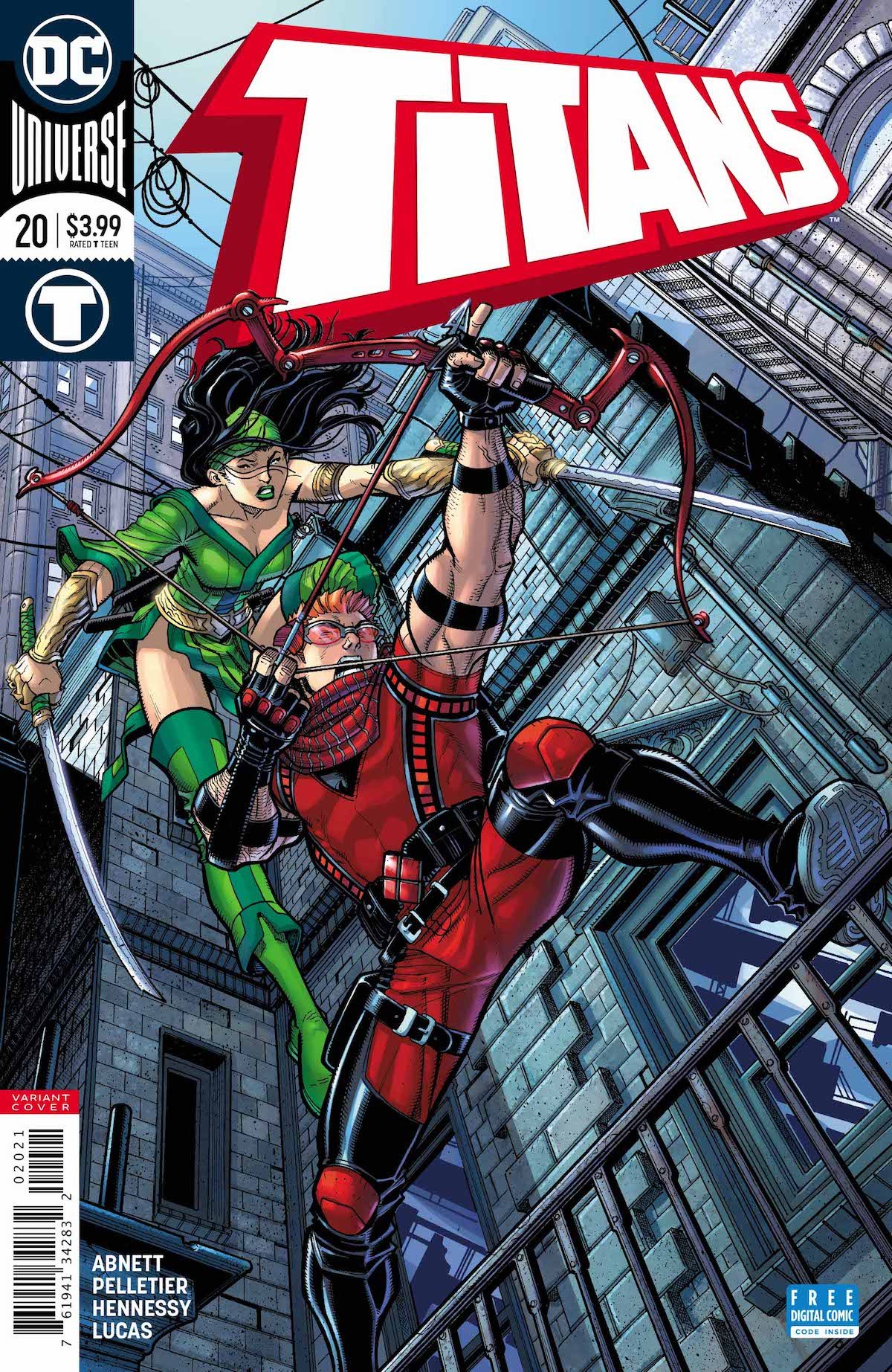 Titans #20 variant cover