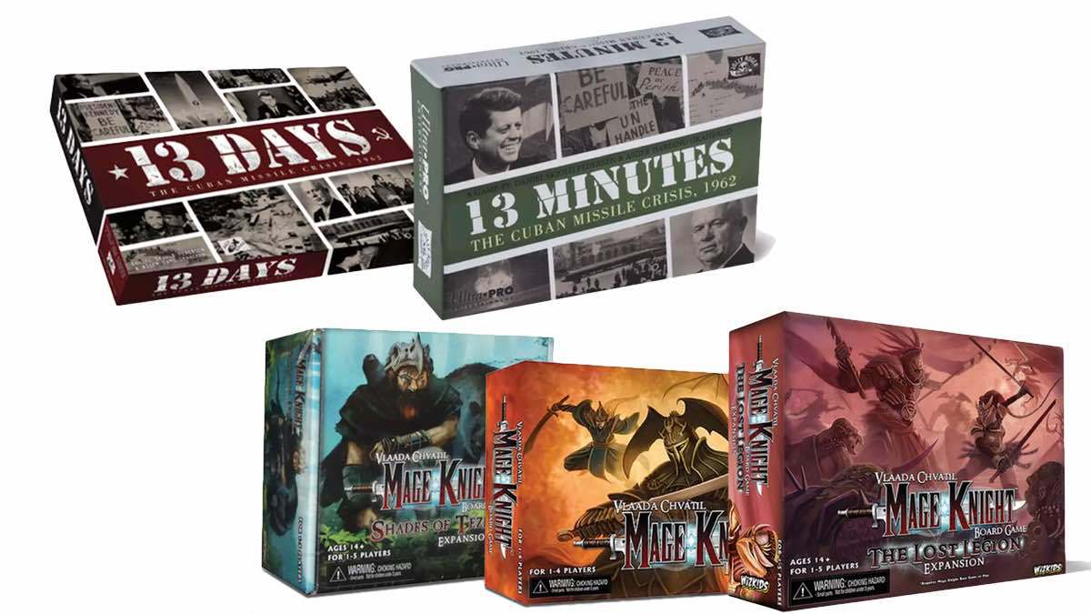 Geek Daily Deals 030418 13 days 13 minutes mage knight game bundles