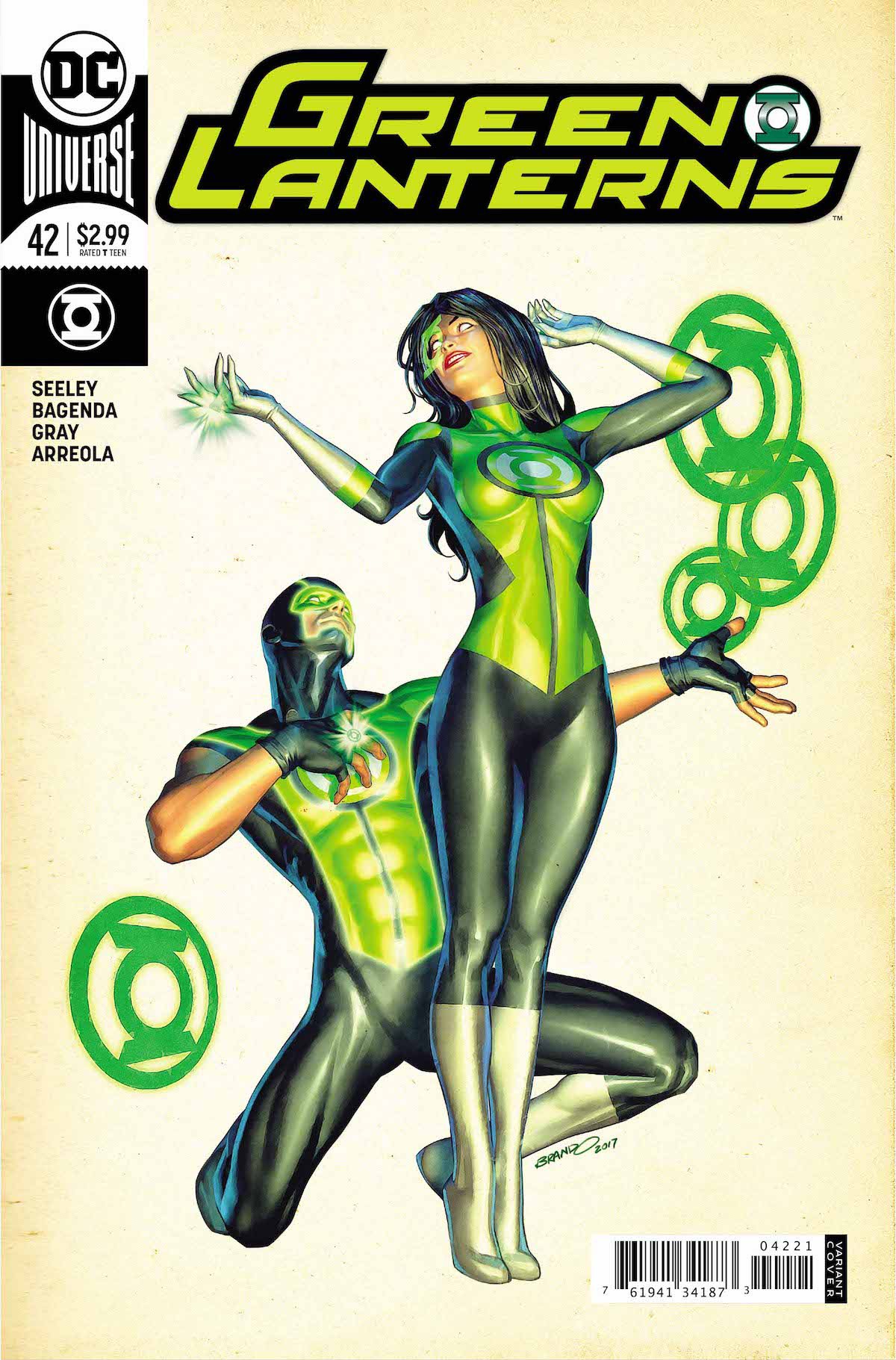 Green Lanterns #42 variant cover