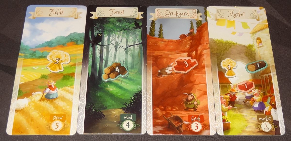 The Grimm Forest 4-player setup