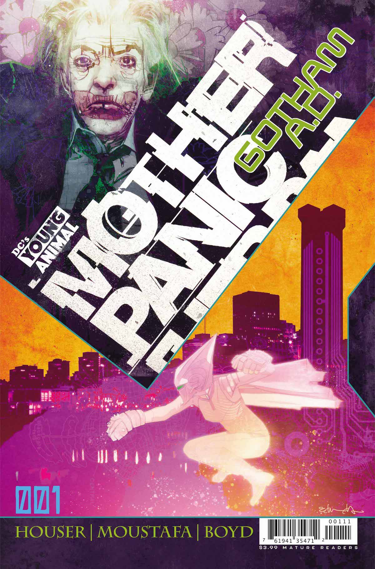 Mother Panic Gotham A.D. #1 cover