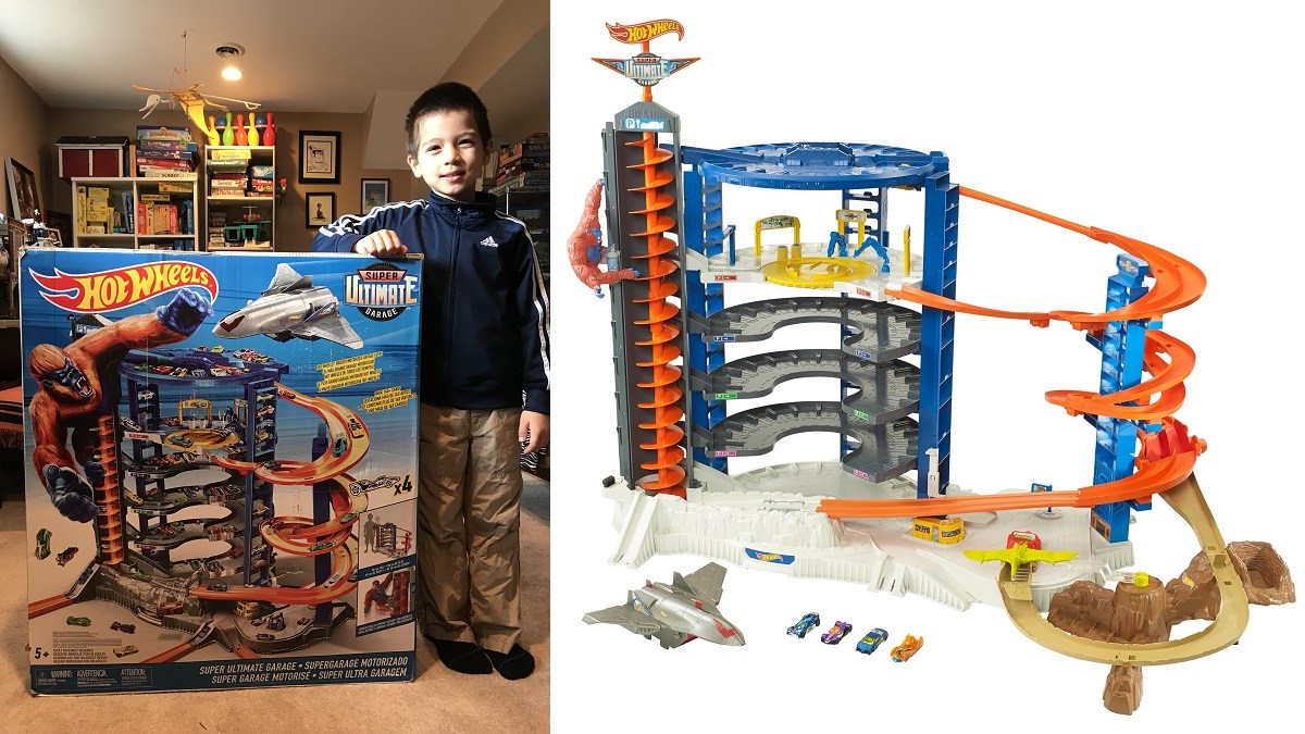 hot wheels ultimate garage set