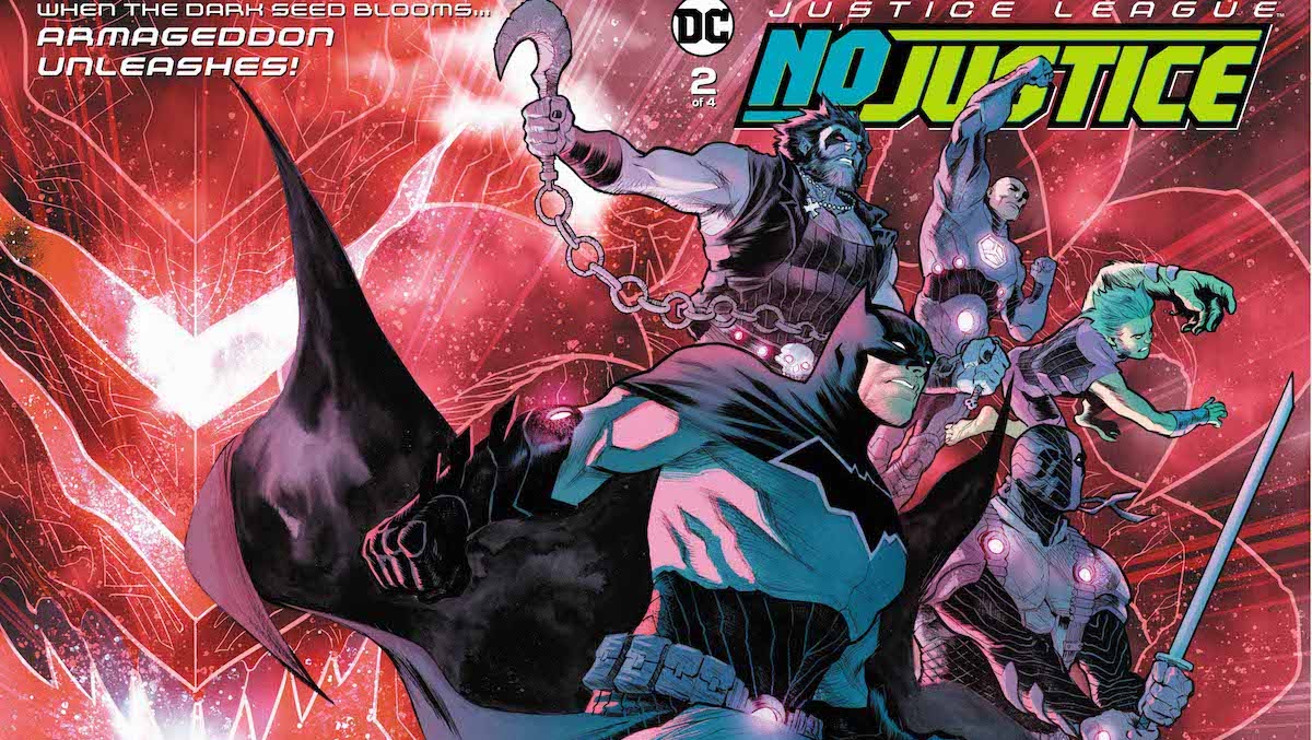 Justice League: No Justice #2 cover