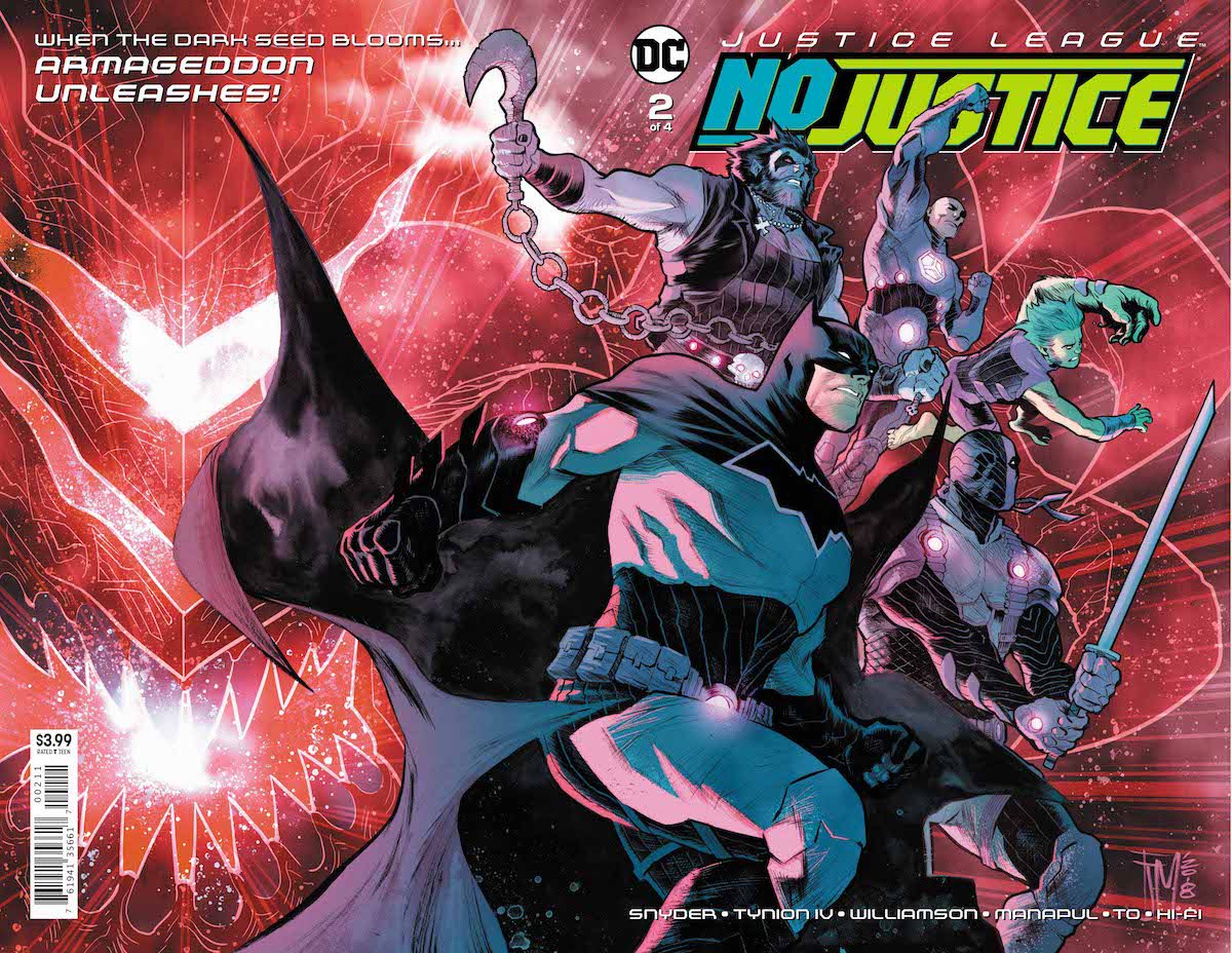 Justice League: No Justice #2 cover
