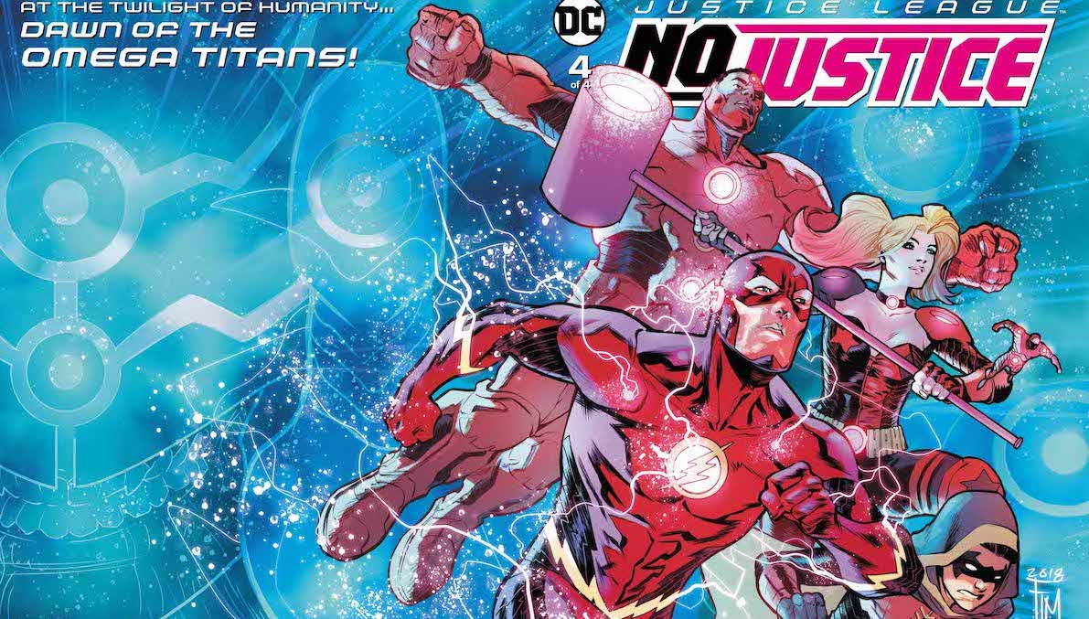 Justice League No Justice #4 cover