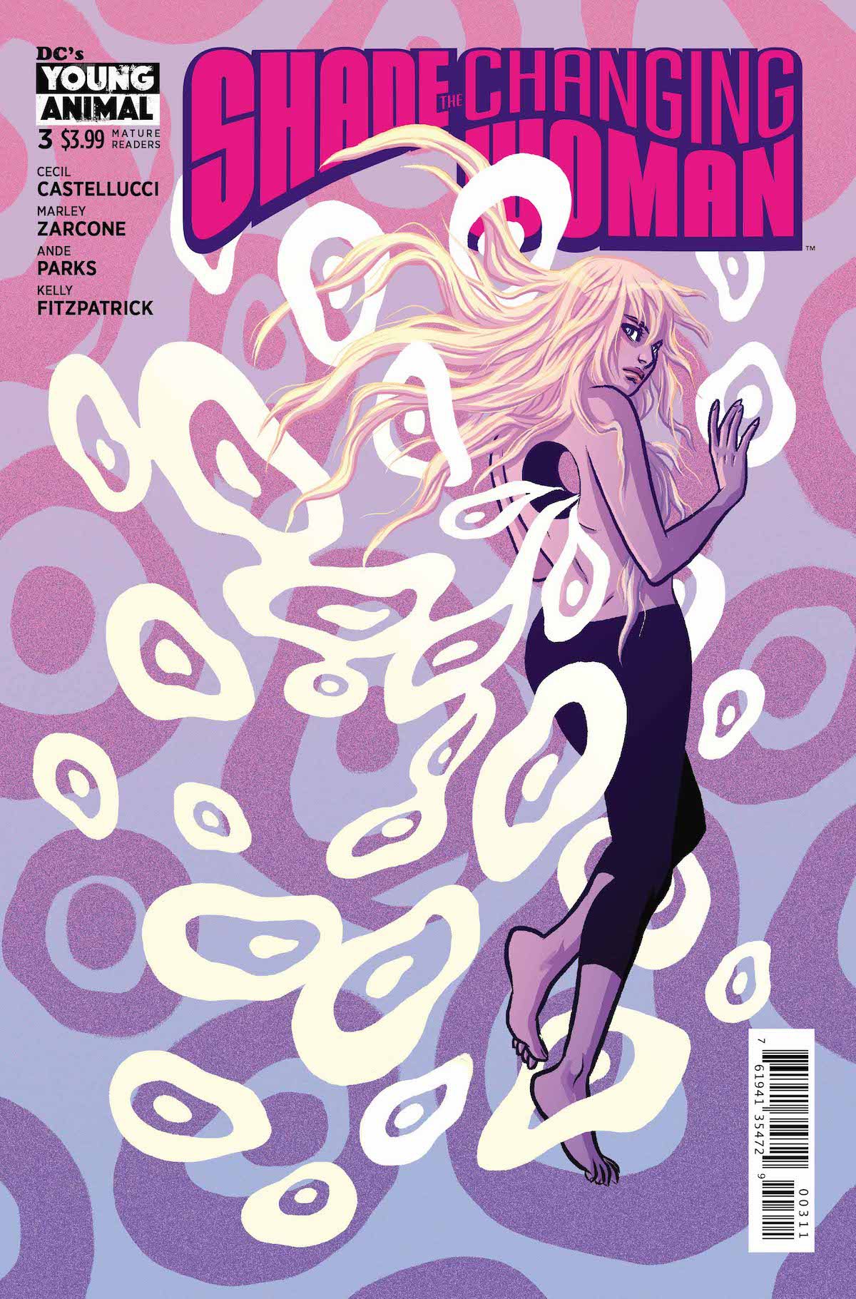 Shade the Changing Woman #3 cover