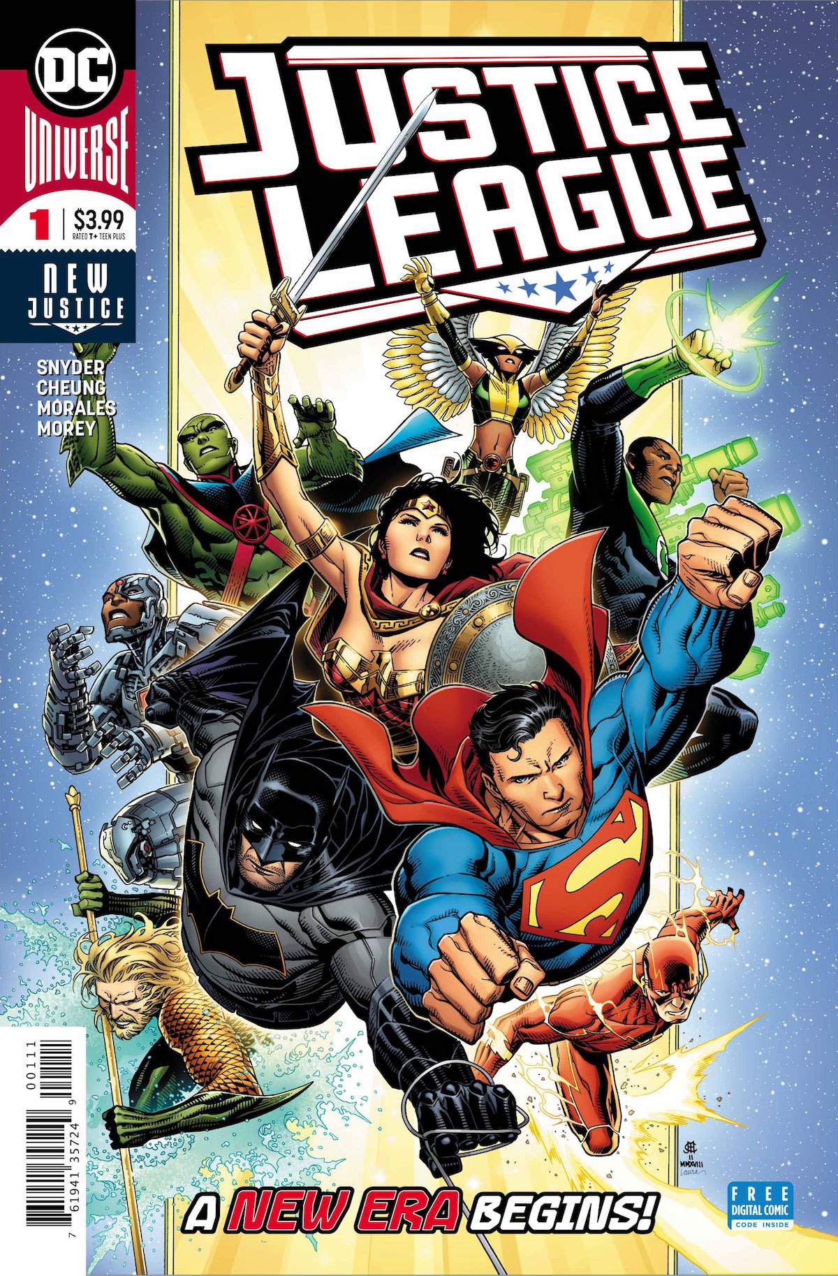 Justice League #1 cover