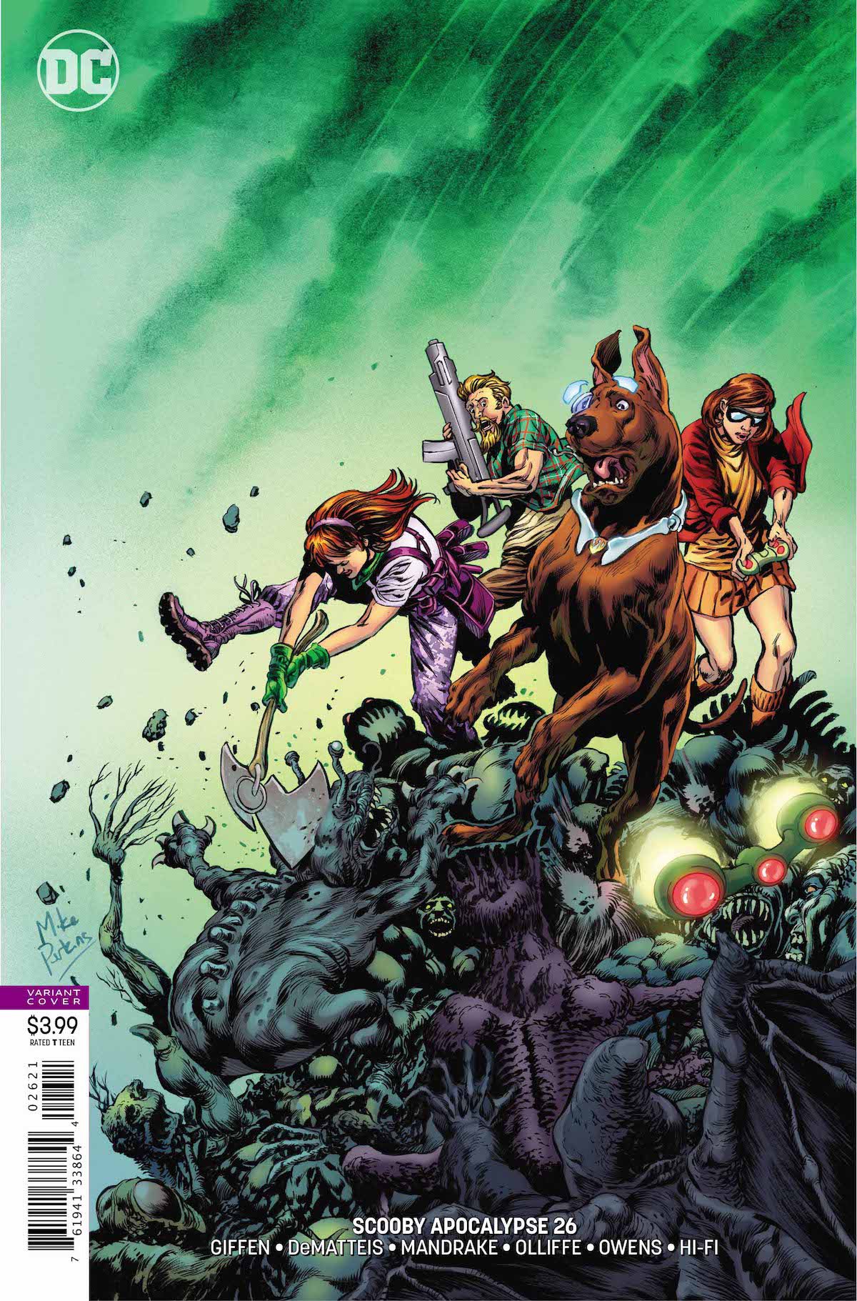 Scooby Apocalypse #26 variant cover