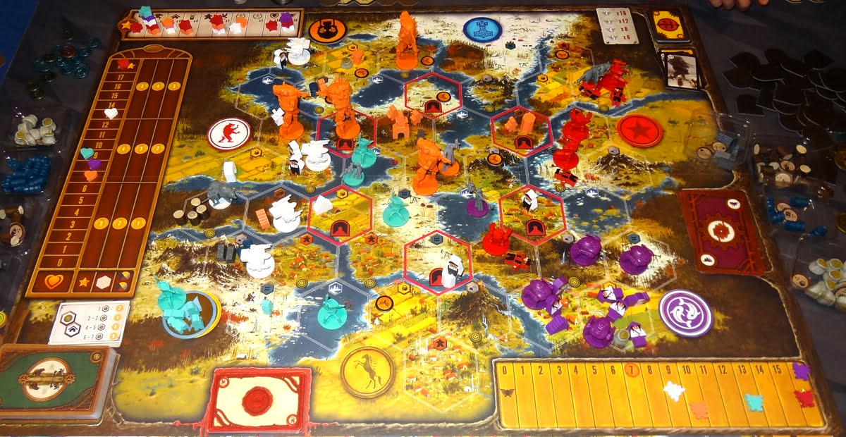 Scythe-The Rise of Fenrir-Board Game Expansion 