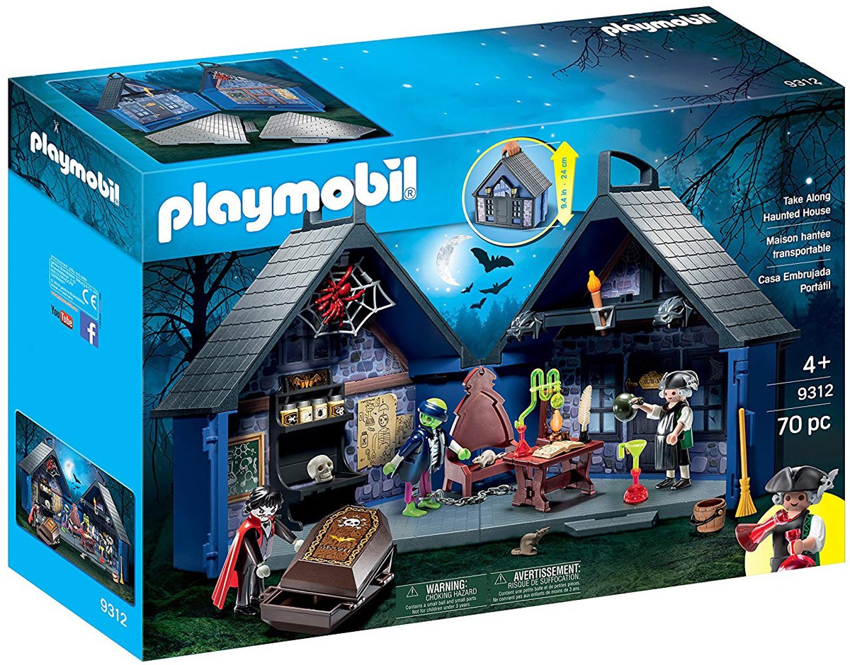 emne kæmpe stor Uheldig Playmobil Playroom: Take Along Haunted House Set - GeekDad