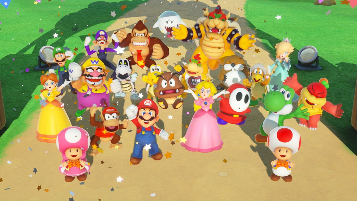 Super Mario Party characters