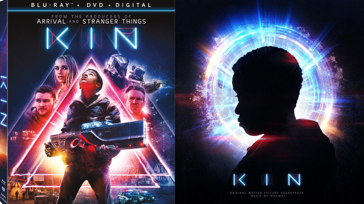 KIN movie Blu-ray and vinyl soundtrack