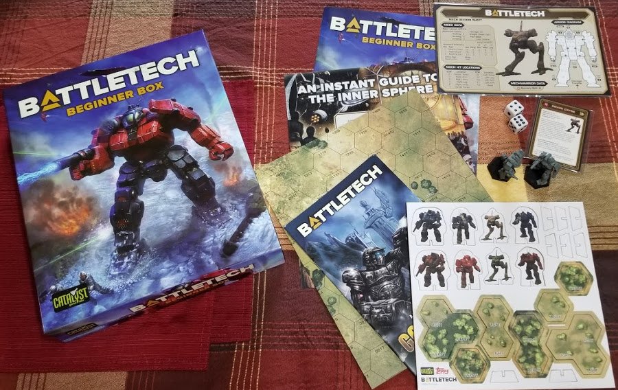 BattleTech Review Box Set Tabletop Mini Miniature Gamers