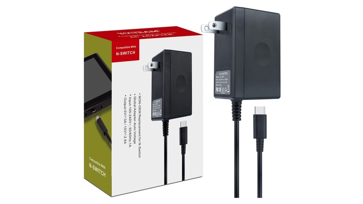 Geek Daily Deals 042019 ac adapter for nintendo switch