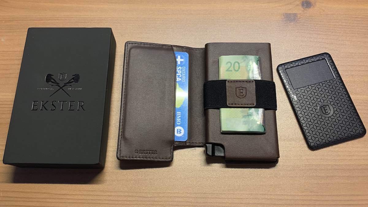 Parliament Leather Wallet, Trackable, 12 cards & Cash