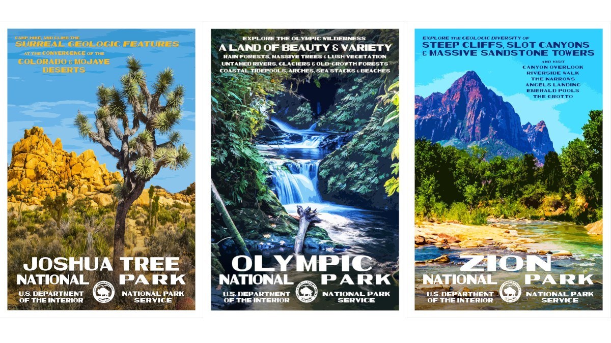 National park posters