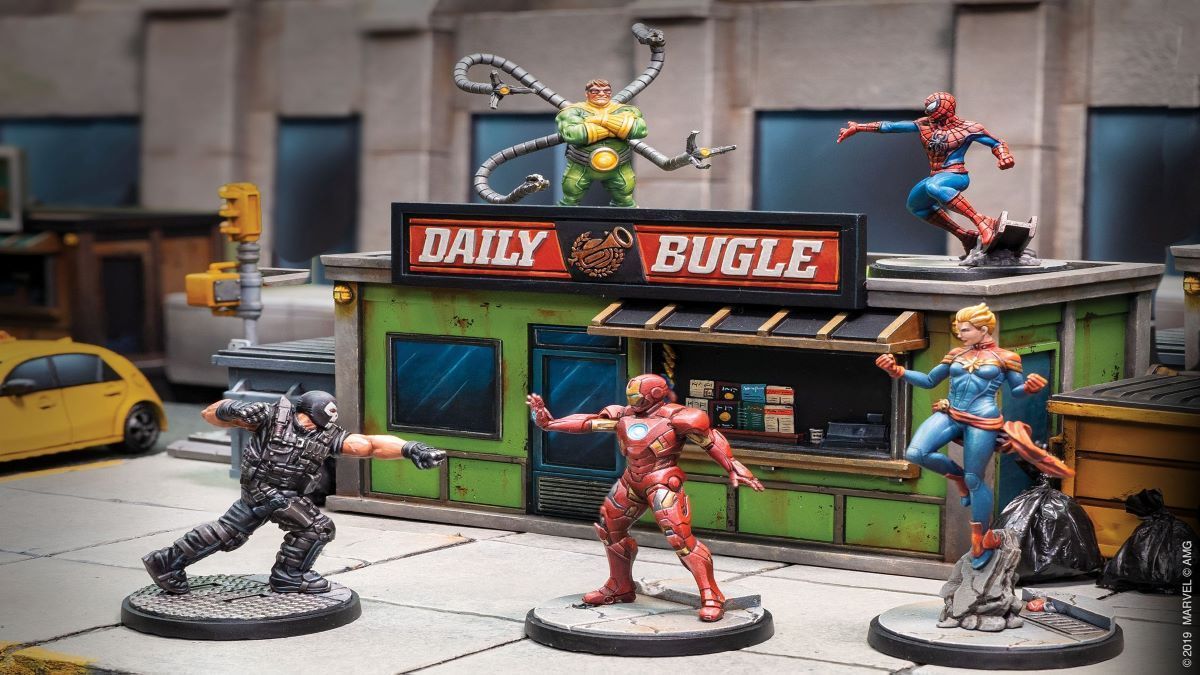 Marvel Crisis Protocol: Spider-Man & Ghost-Spider Character Pack, Table  Top Miniatures