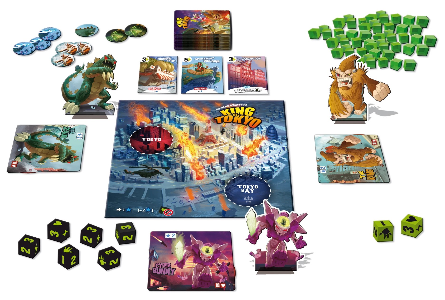 Destroy All Monsters in 'King of Tokyo: Dark Edition' - GeekDad