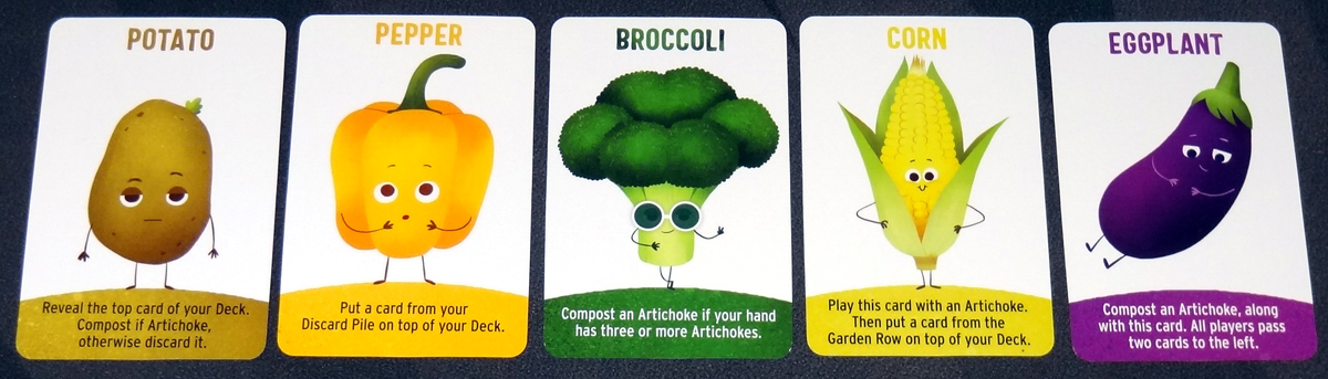 Abandon All Artichokes veggie cards