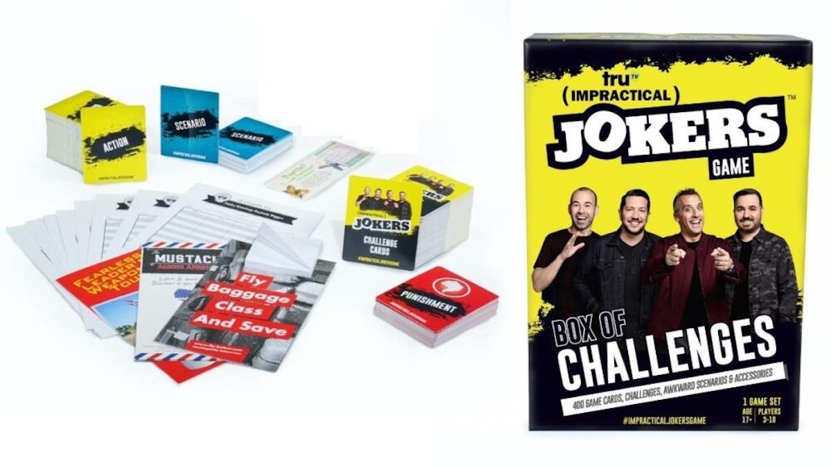 Wilder Toys Impractical Jokers 17+ WILD-567 The Game-Box of Challenges 