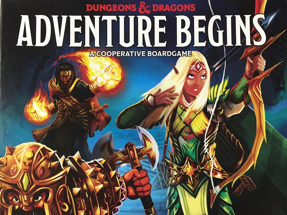 Dungeons & Dragons Adventure Begins Cooperative Fantasy Board Game 