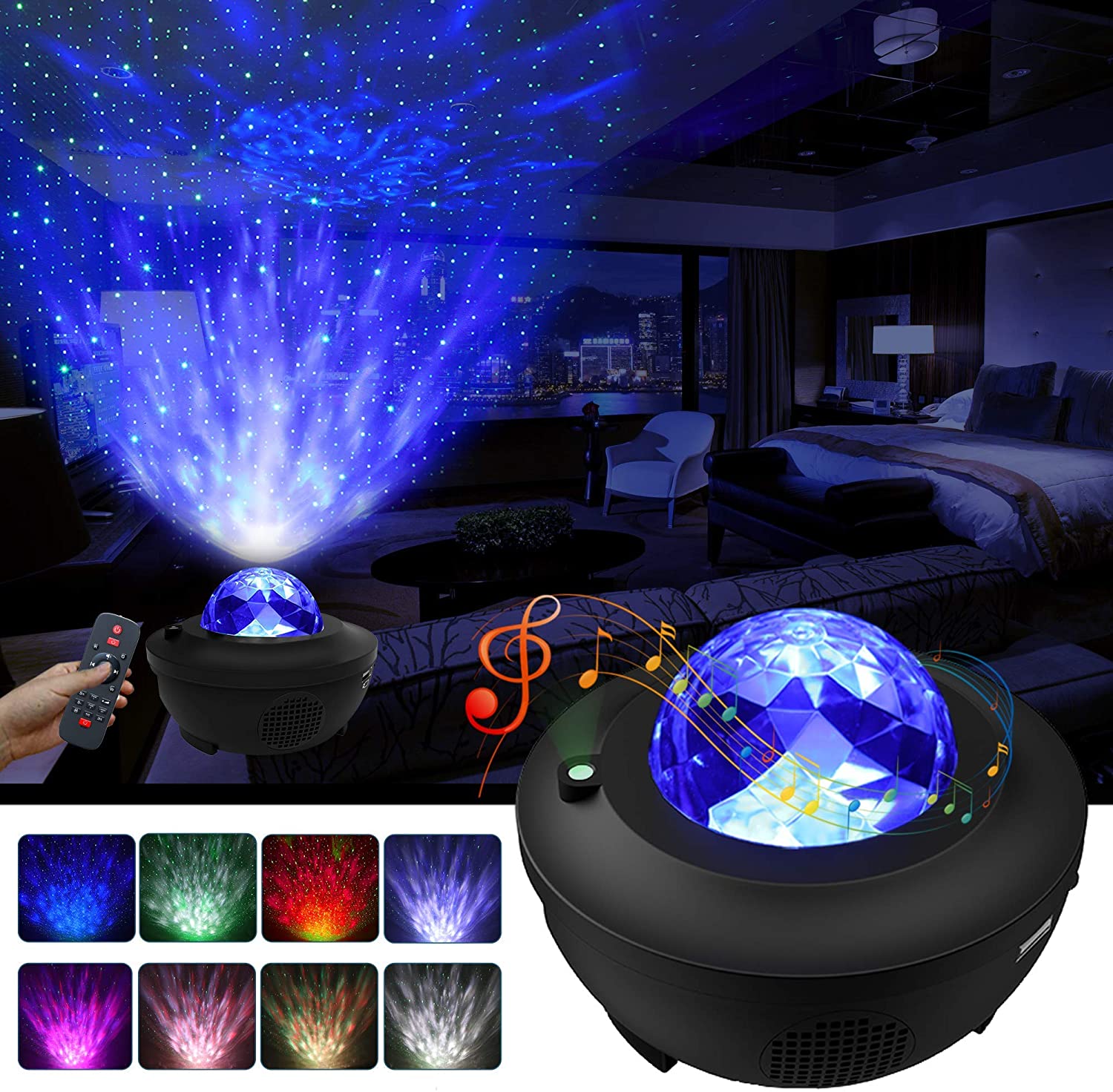 360 degree galaxy projector