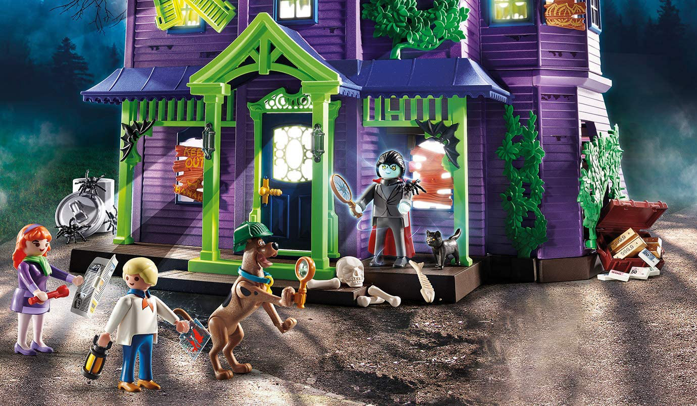 Playmobil Playland: 'Scooby-DOO!' Adventure in the Mystery Mansion