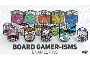 Board Gamer-isms Pins
